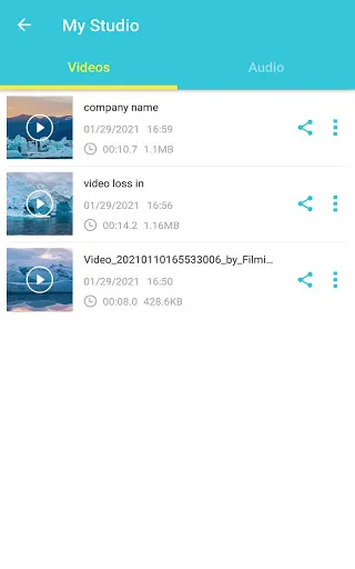 Ảnh chụp màn hình của Video Compressor Mp3 Converter