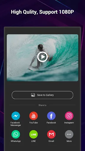 ภาพหน้าจอของ Video Editor VideoShow Pro