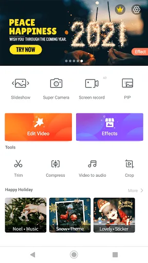 ภาพหน้าจอของ Video Editor VideoShow Pro