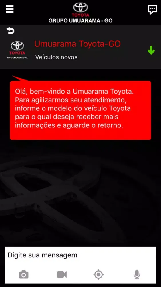 Umuarama Toyota Goiás应用截图