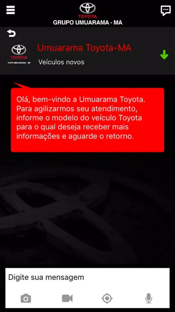 Скриншоты Umuarama Toyota Maranhão