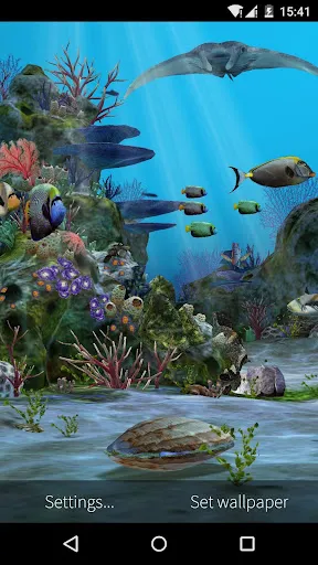 3D Aquarium Live Wallpaper HD Screenshots