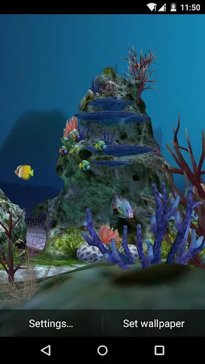 3D Aquarium Live Wallpaper HD Screenshots