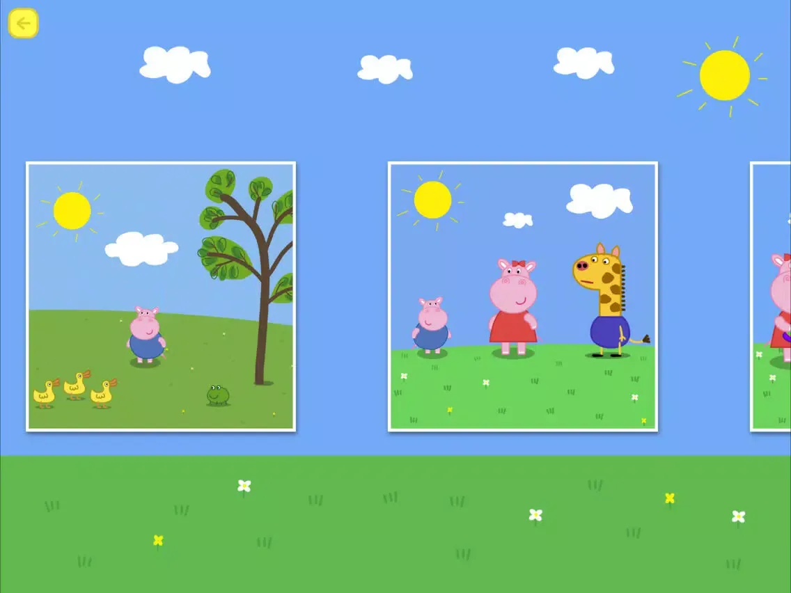 تصاویر Peggy Hippo - Muddy Puddles iPad 