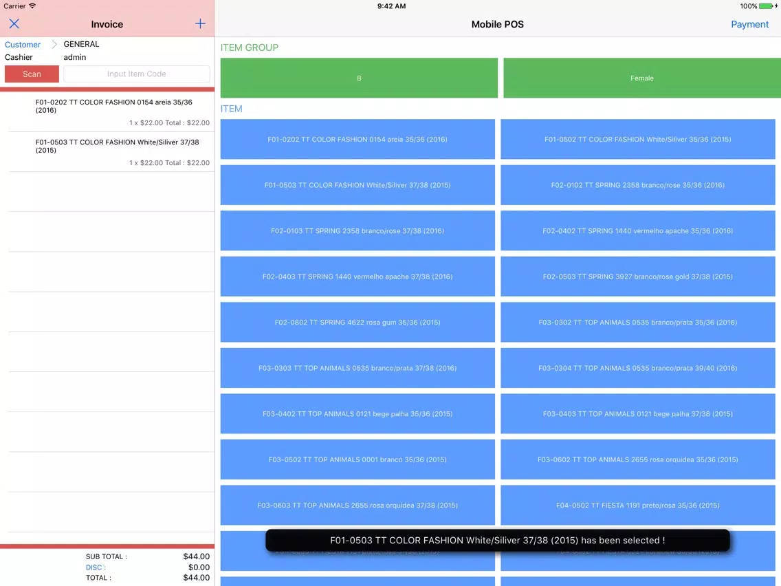 X-POS XL iPad  Screenshots
