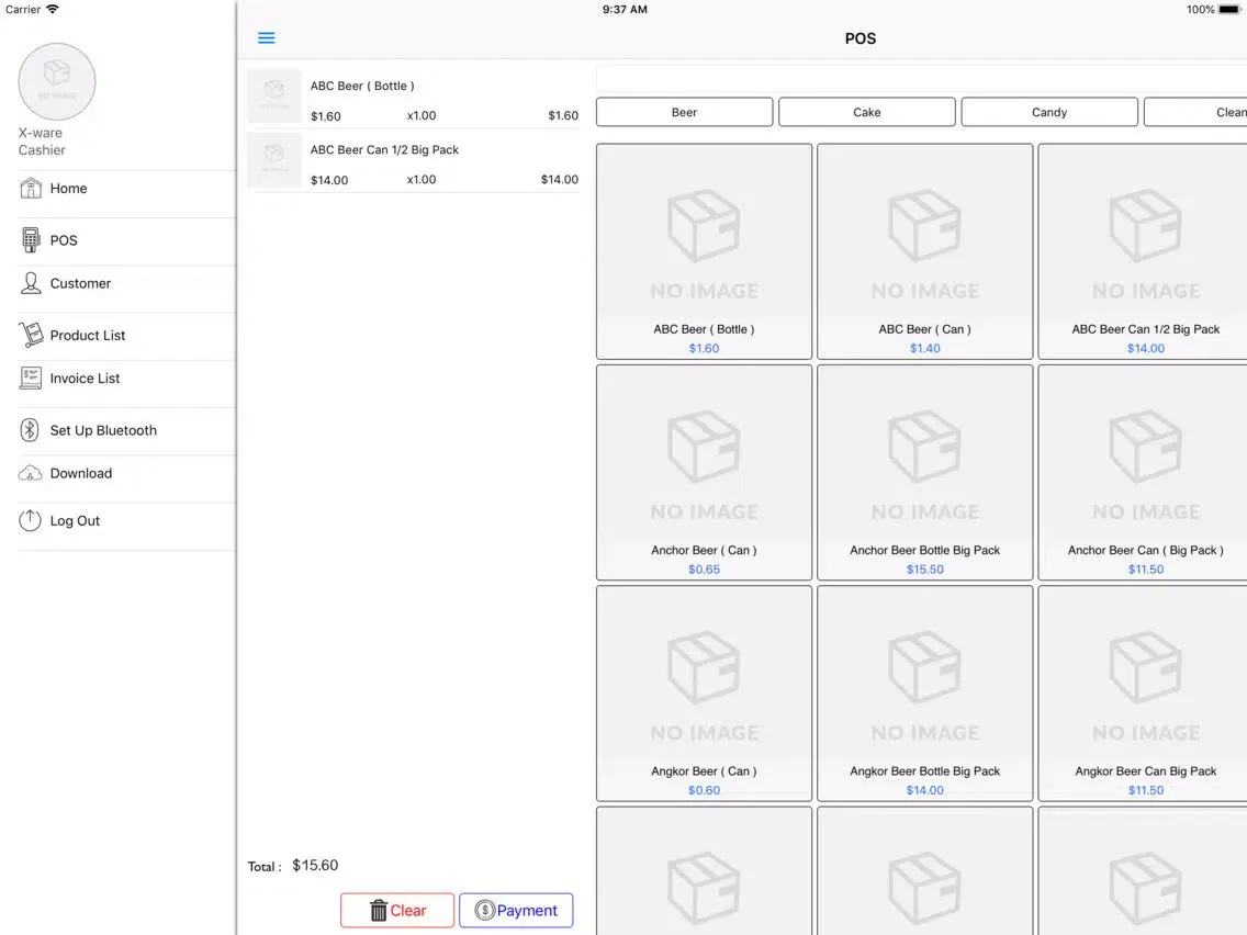 X-POS 2 XL iPad 应用截图