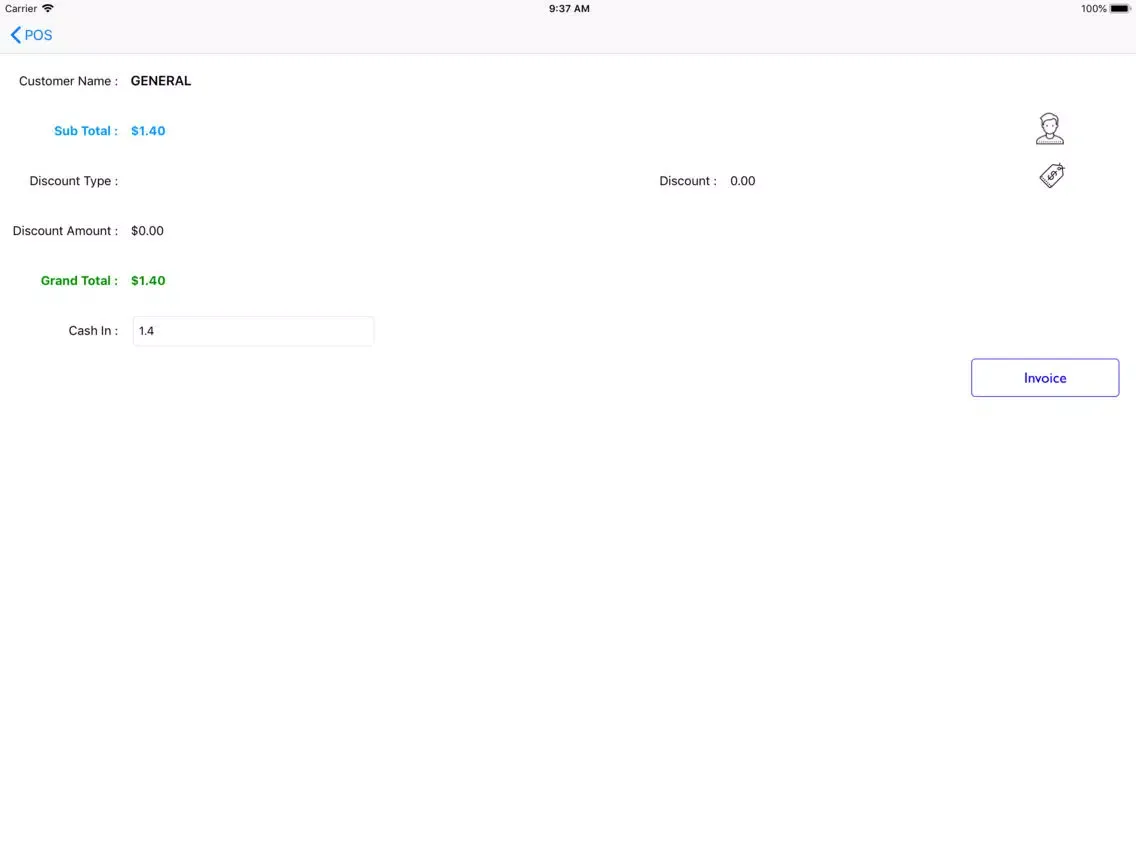 X-POS 2 XL iPad 应用截图