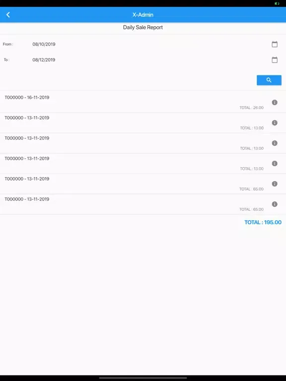 X-Inventory Admin iPad 應用截圖