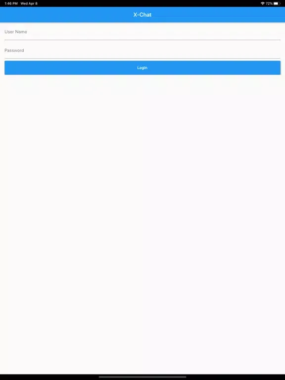 X-ware Chat iPad  স্ক্রিনশট