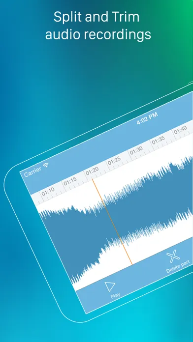 eXtra Voice Recorder Pro スクリーンショット