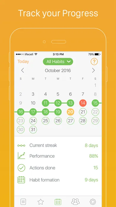 ภาพหน้าจอของ Daily Habits - Habit Tracker