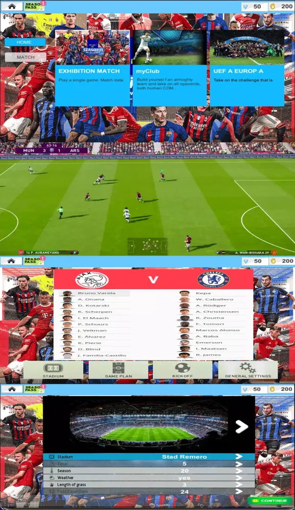 تصاویر eFOOTBALL ePES - 2024
