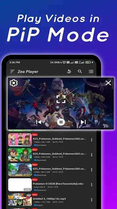 تصاویر XXVI Video Player