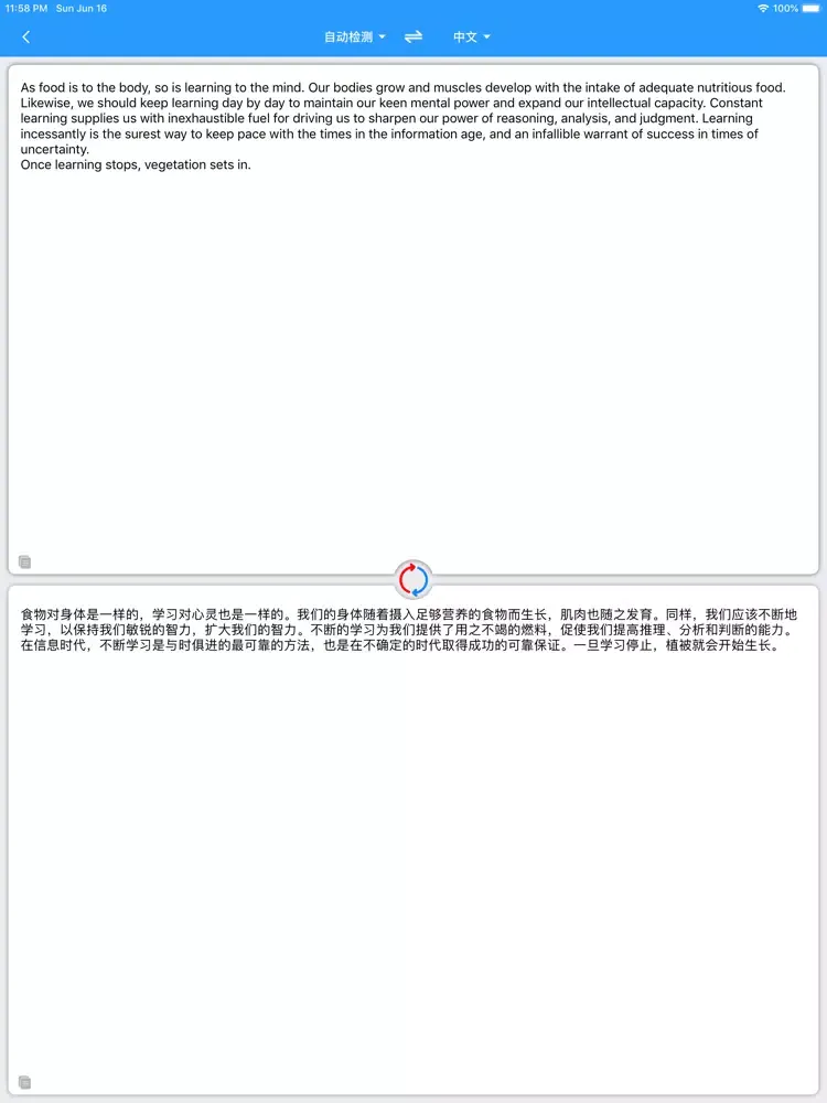 鹰眼识别-OCR文字识别&翻译 iPad 应用截图
