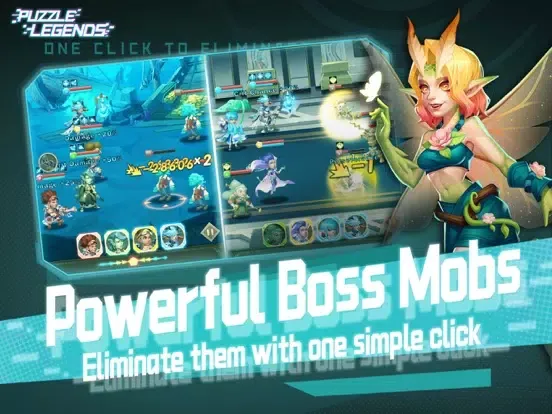 تصاویر Puzzle Legend-Crush Heroes iPad 