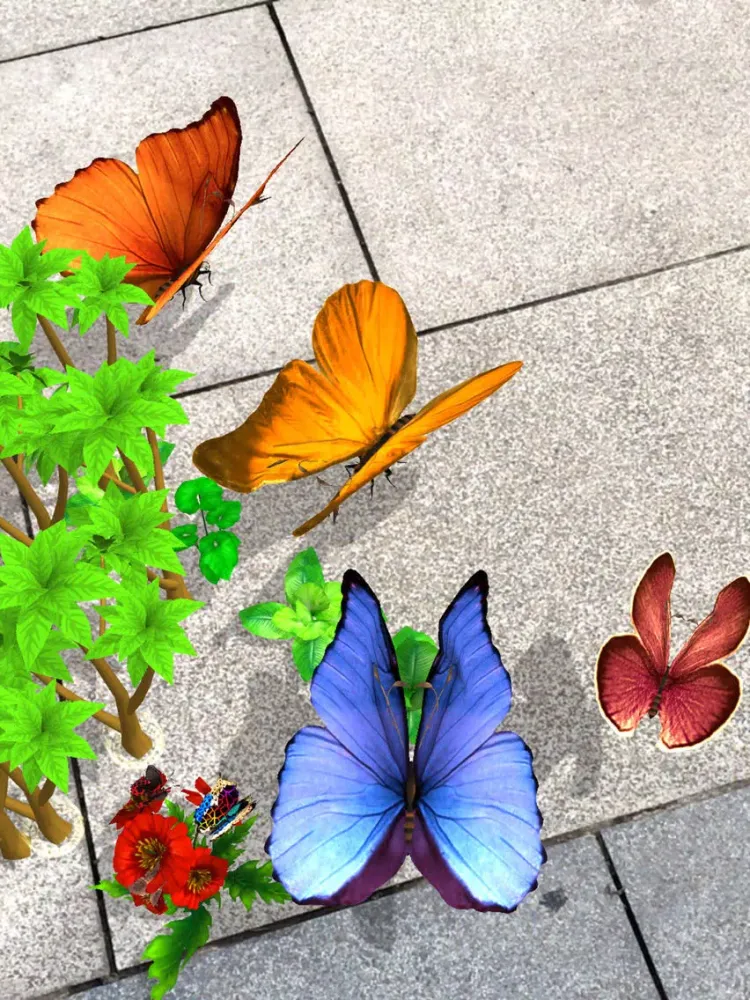 Capturas de tela do Butterfly Manager iPad 