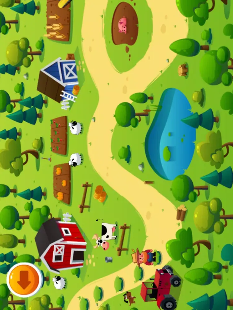 Farm Mahjong. iPad  スクリーンショット
