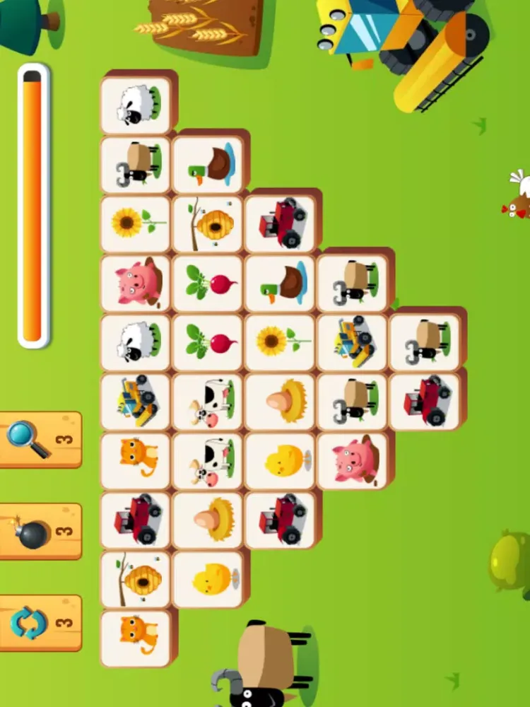 Farm Mahjong. iPad  スクリーンショット