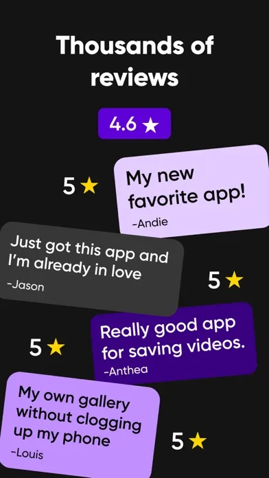 Скриншоты Faves - cloud video storage