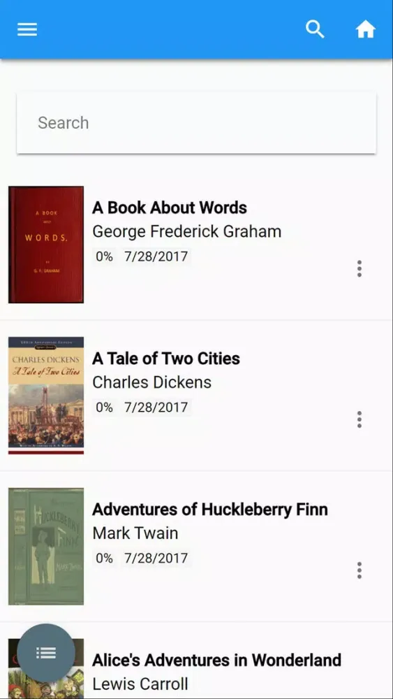 xyReader - EPUB Ebook Reader スクリーンショット