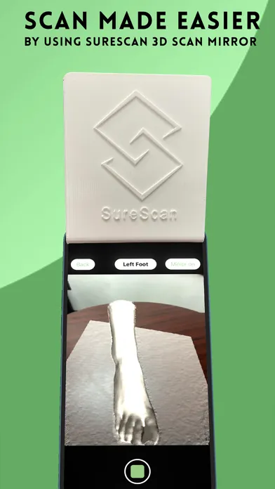 SnugFit O&P 3D Scanner Screenshots