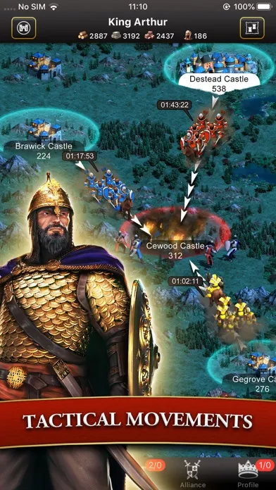 Captures d'écran de Lords & Knights - Mobile Kings