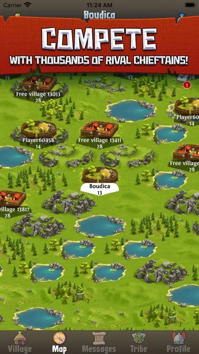 Celtic Tribes - Strategy MMO स्क्रीनशॉट