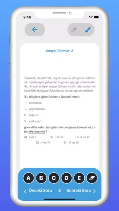 Capturas de pantalla de XYS Online Sınav