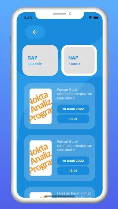 Capturas de pantalla de XYS Online Sınav