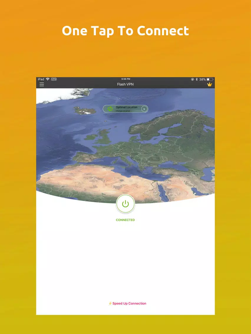 Flash VPN -Unlimited Proxy VPN iPad  Screenshots