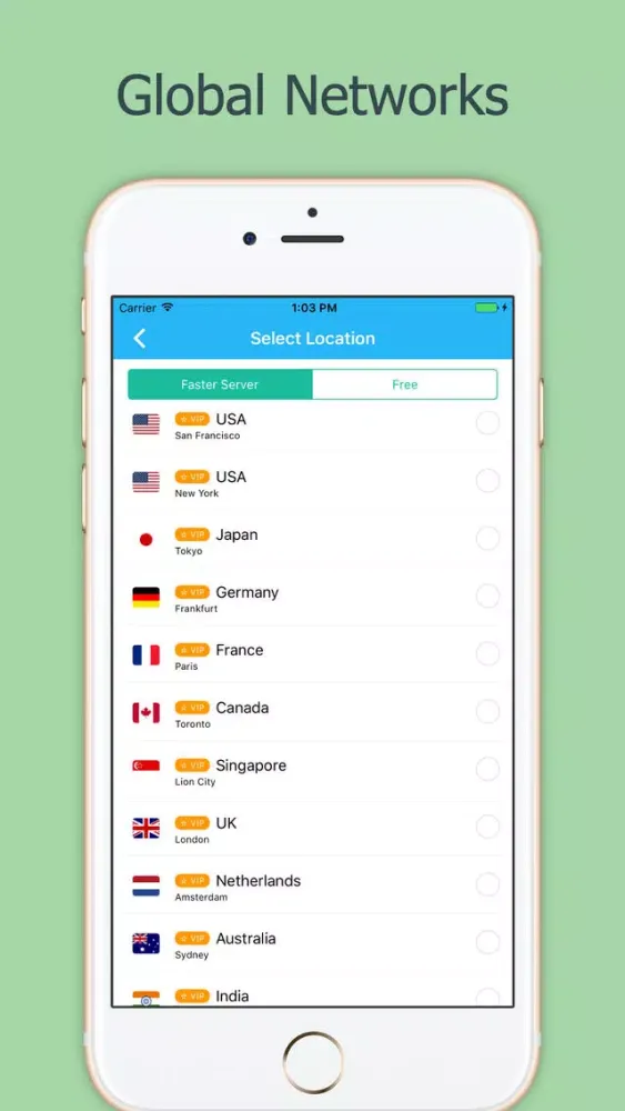 ภาพหน้าจอของ FishVPN - Hotspot Proxy VPN