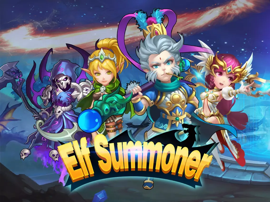 Elf summoner: battle of glory iPad 应用截图