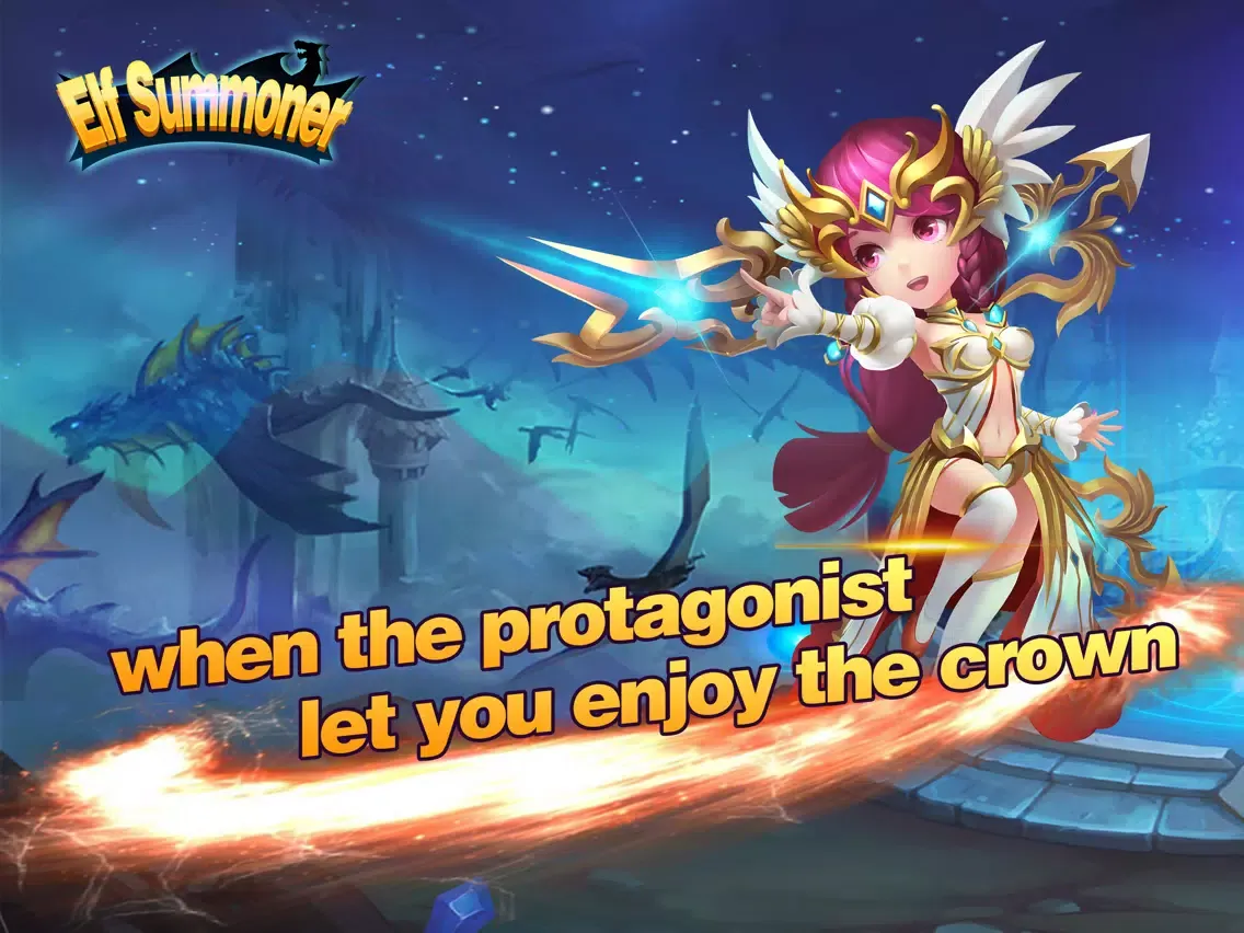Elf summoner: battle of glory iPad 应用截图