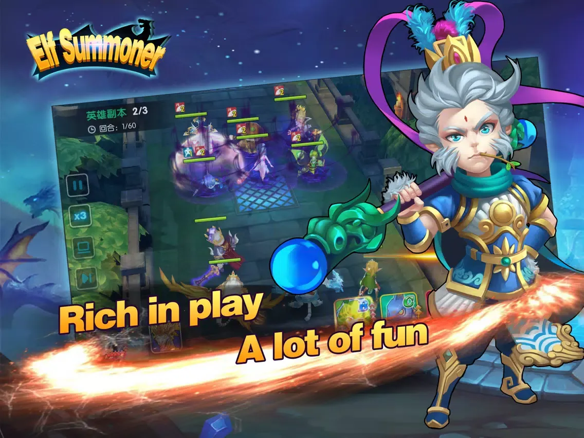 Elf summoner: battle of glory iPad 应用截图