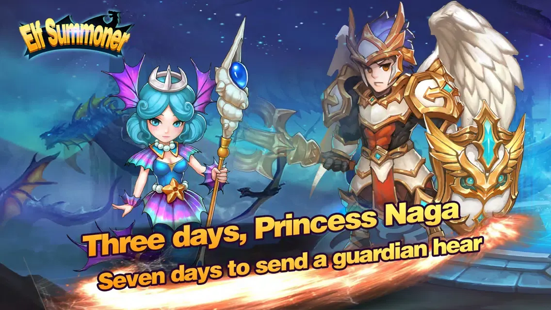 Elf summoner: battle of glory应用截图