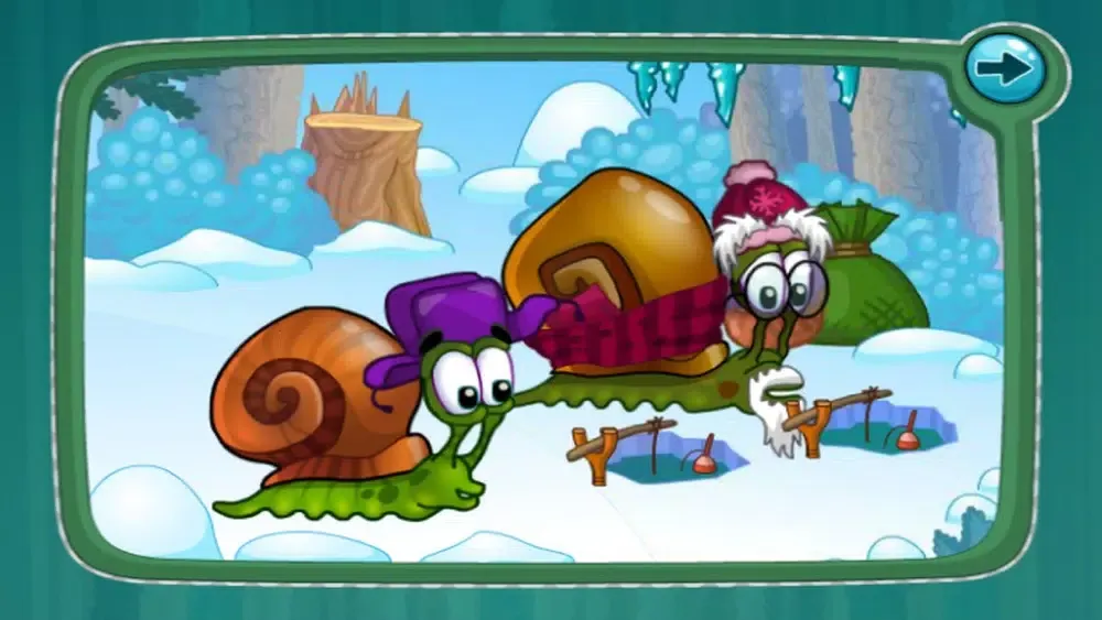 Ảnh chụp màn hình của Snail Bob 8 Island Story.