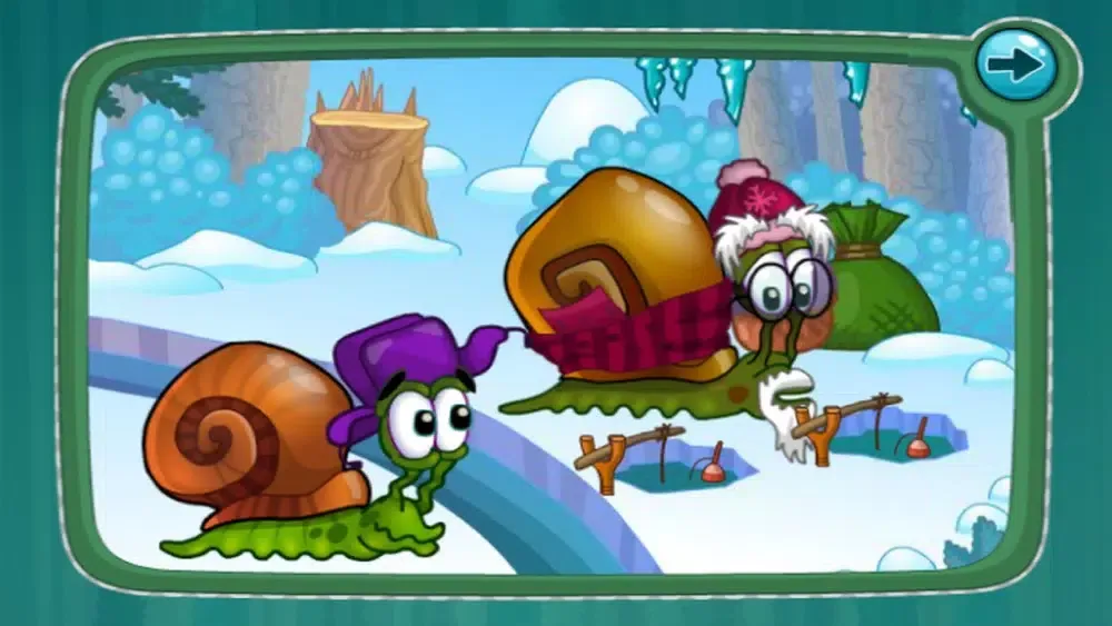 Ảnh chụp màn hình của Snail Bob 8 Island Story.
