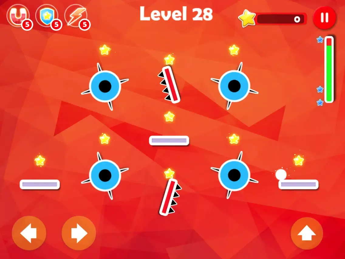 Capturas de tela do Bouncy World iPad 