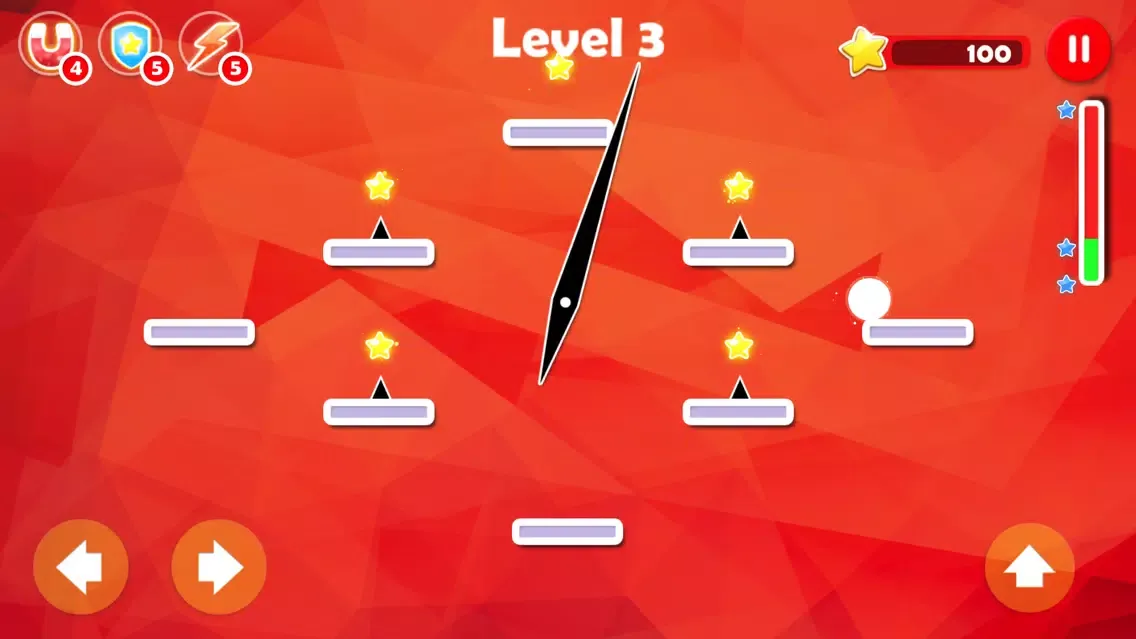 Capturas de tela do Bouncy World