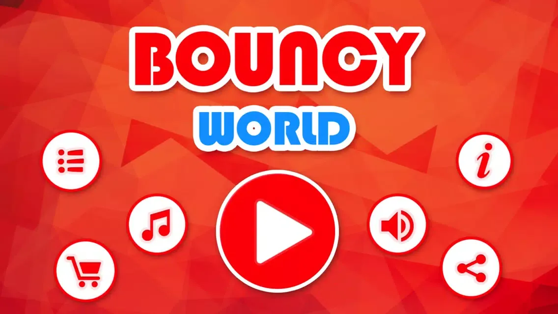 Capturas de tela do Bouncy World