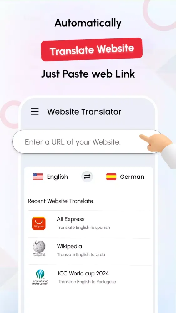ภาพหน้าจอของ All Language Translator