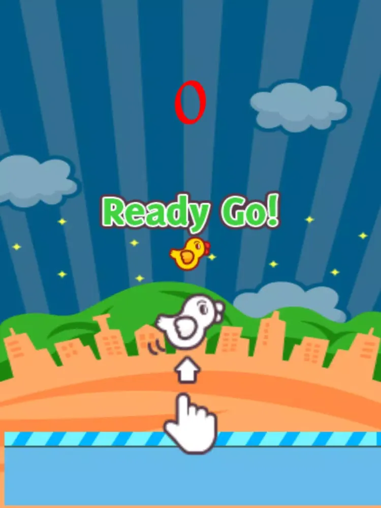 Tangkapan layar Jump To Fly - Save These Crazy Bird Target iPad 