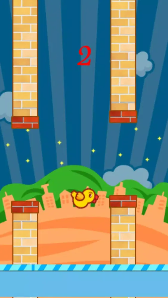 Tangkapan layar Jump To Fly - Save These Crazy Bird Target