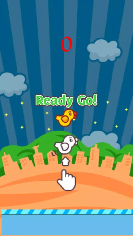 Tangkapan layar Jump To Fly - Save These Crazy Bird Target