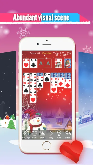 Klondike Solitaires :Christmas Screenshots
