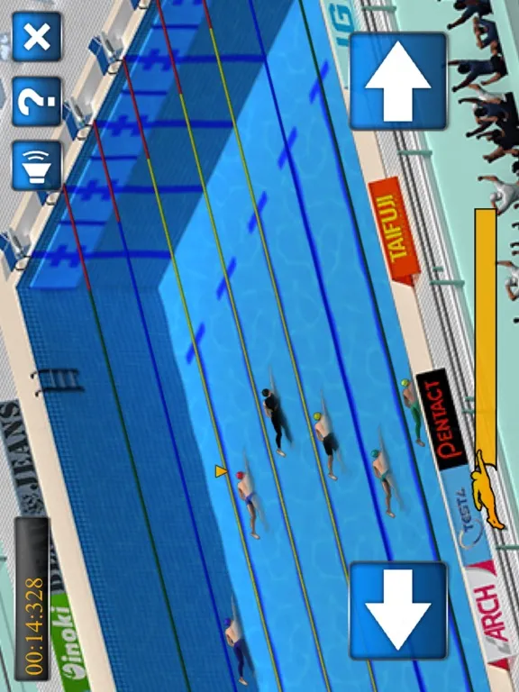 Captures d'écran de Swim Race Craft iPad 