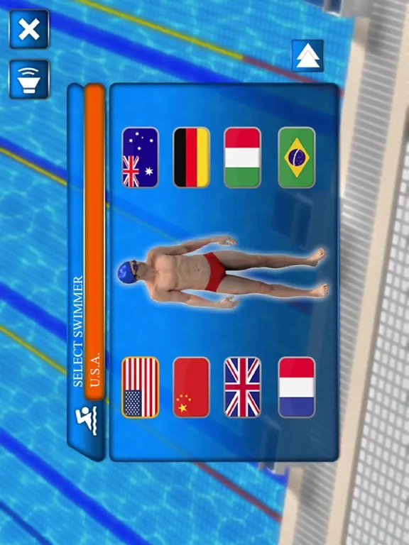 Captures d'écran de Swim Race Craft iPad 