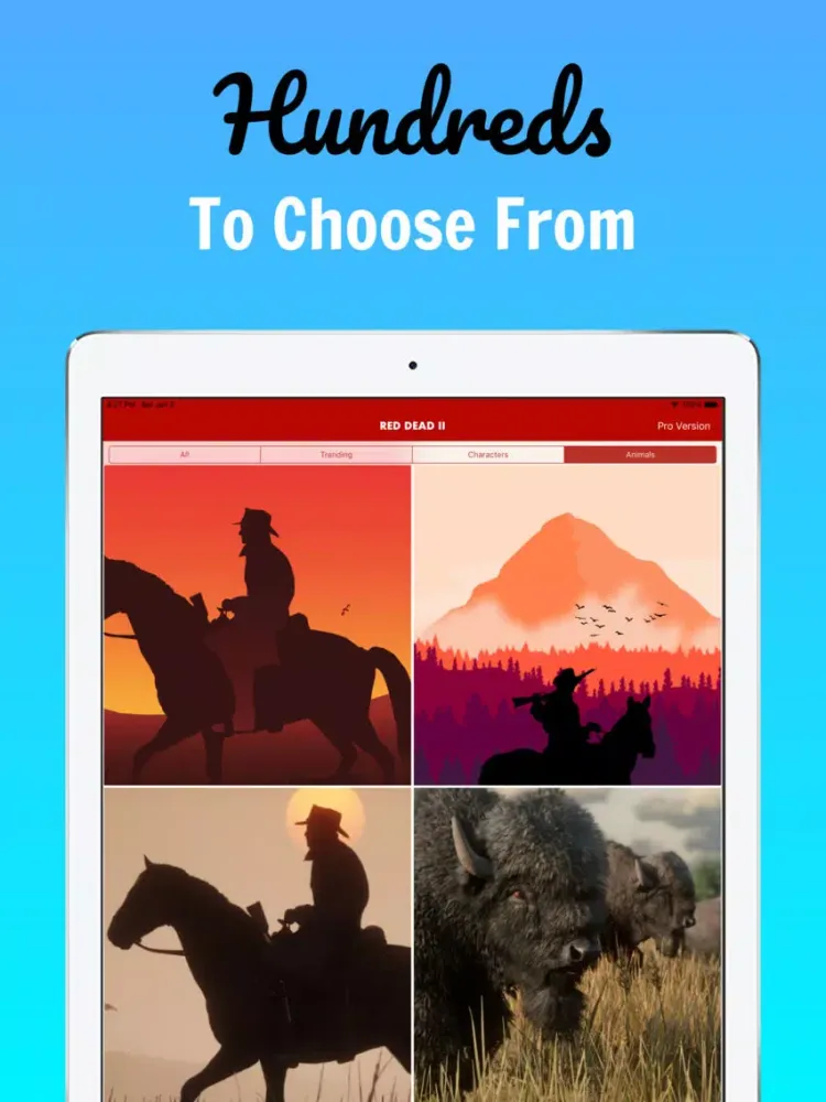 Capturas de pantalla de Wallpapers For Red Dead Red 2 iPad 