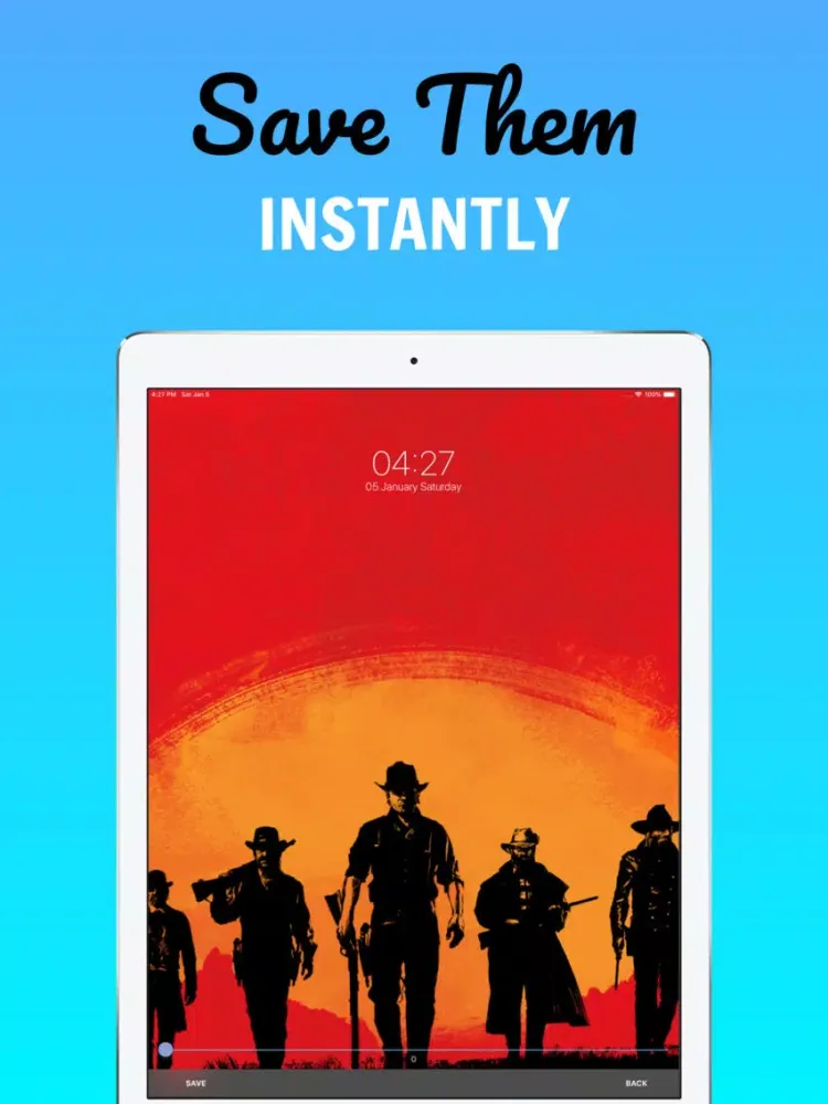 Capturas de pantalla de Wallpapers For Red Dead Red 2 iPad 