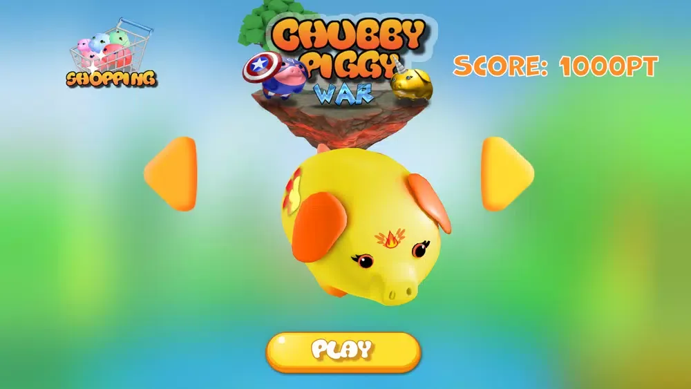Capturas de tela do Chubby Fight